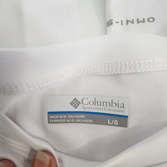 Columbia Rapid Creek Long‎ Sleeve White Shirt Women's Size M - NWT - Picture 5 of 10